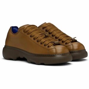 BRAND NEW Burberry Men’s Brown Leather Ranger Sneakers